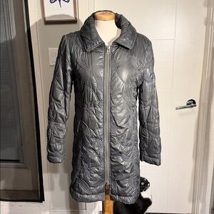 Vintage Embroidered winter puff coat
